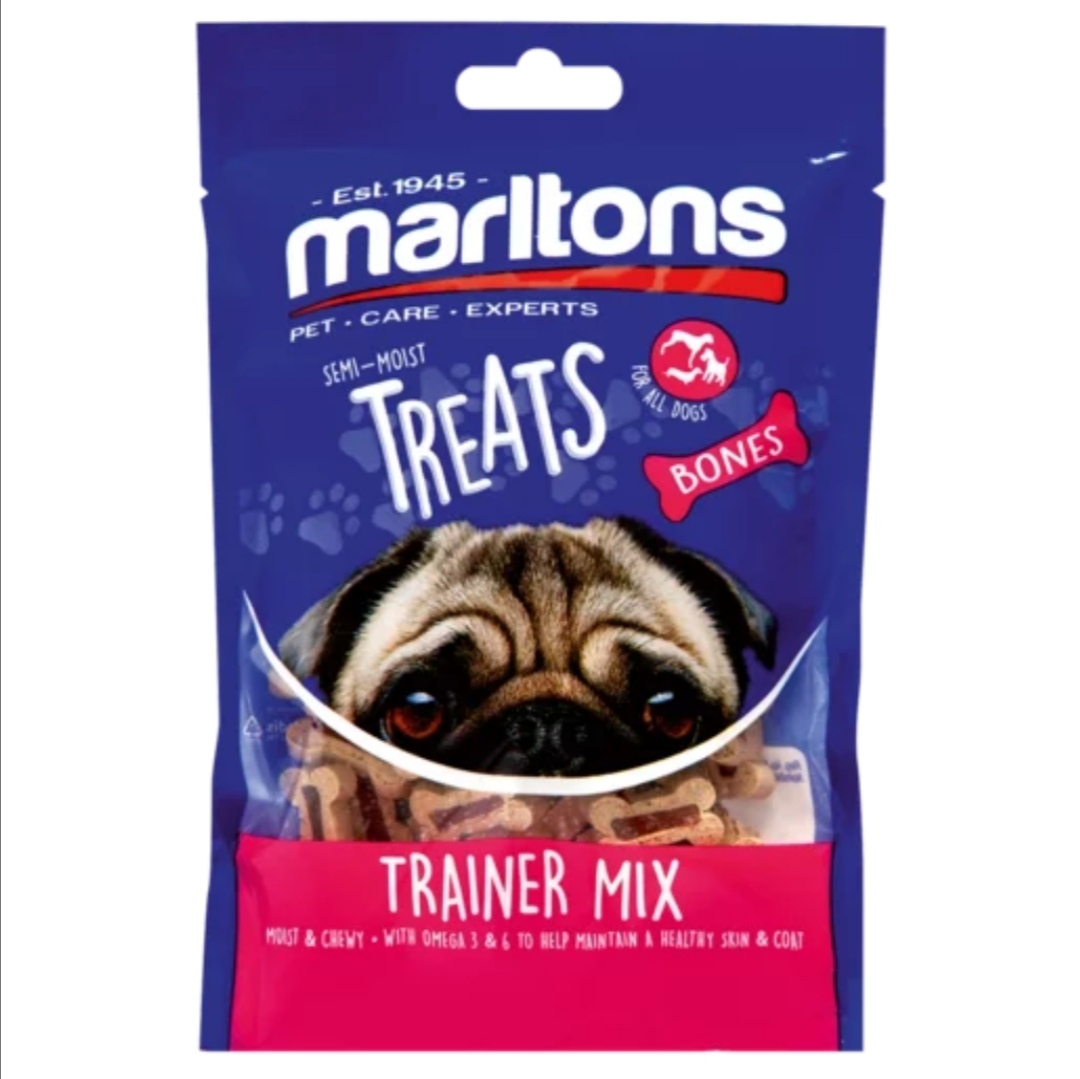 Pet Food Marltons SemiMoist Trainer Mix Dog Treats 120g